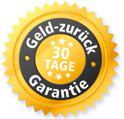 Signet Geld zurück gelb HG transparent Signet Geld zurück gelb HG transparent